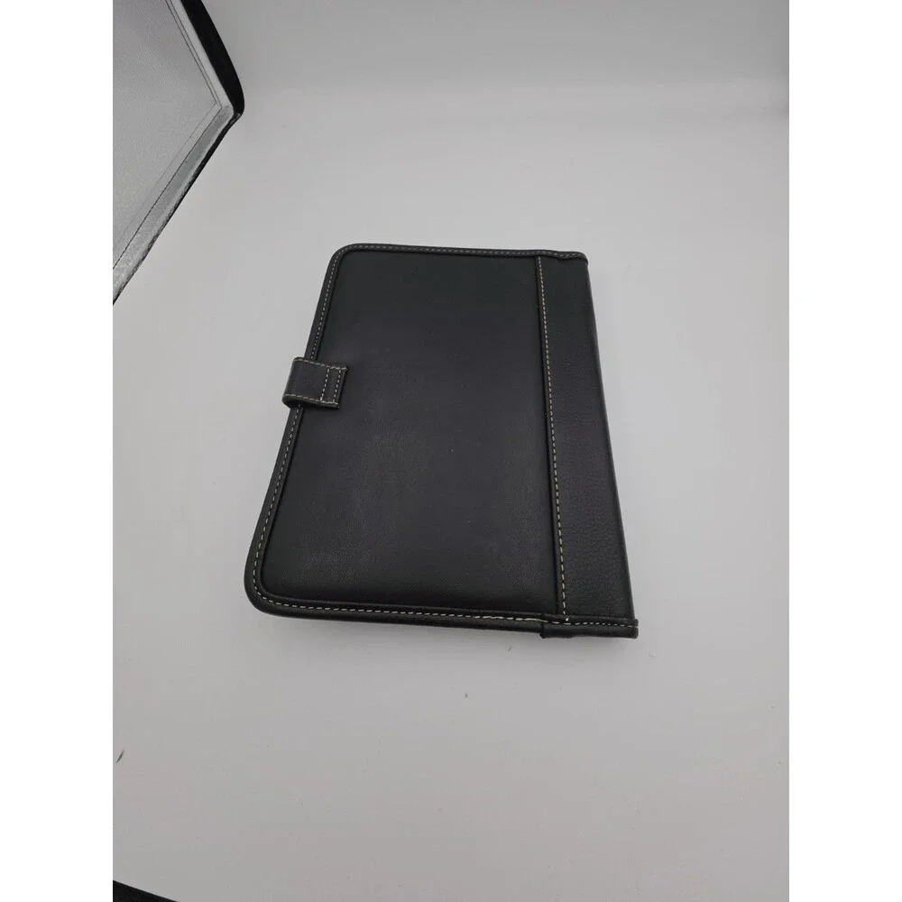 FranklinCovey Classic Size Black Portfolio Padfolio Organizer Notepad Holder
